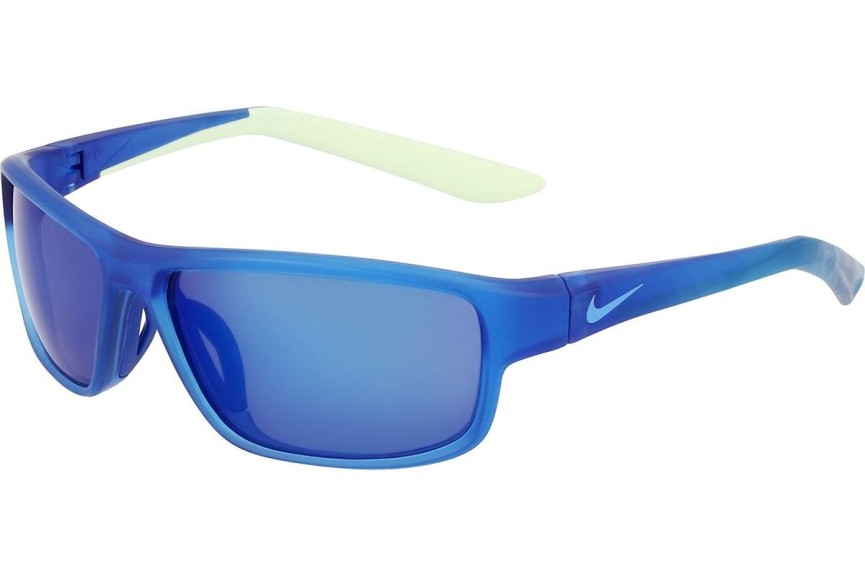 Okulary przeciwsłoneczne Nike IF1054X 480 Prostokątne Niebieskie