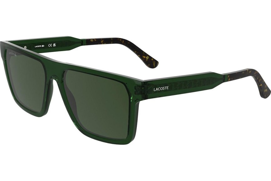 Okulary przeciwsłoneczne Lacoste L6059S 301 Kwadratowe Zielone