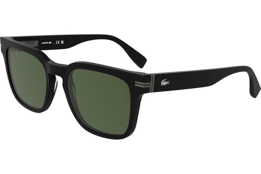 Okulary przeciwsłoneczne Lacoste L6065S 001 Kwadratowe Czarne