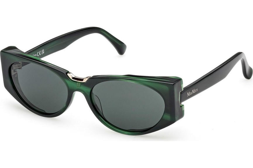 Okulary przeciwsłoneczne Max Mara Spark 10 MM0160 96N Kocie oczy Zielone