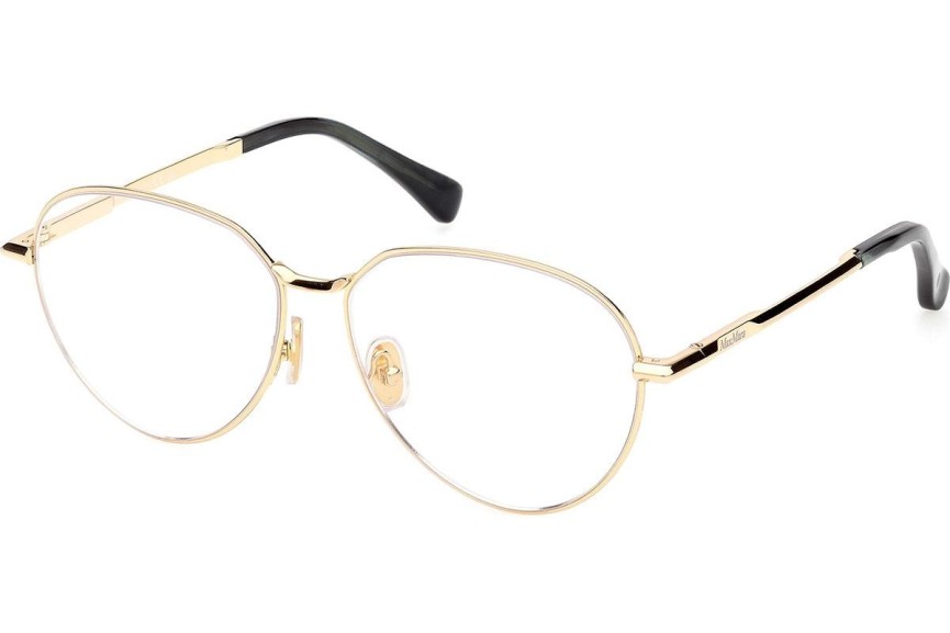 Okulary korekcyjne Max Mara MM5178 030 Okrągłe Złote