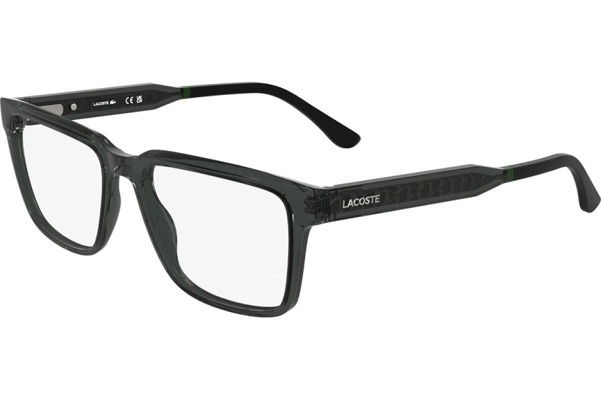 Okulary korekcyjne Lacoste L2976 035 Kwadratowe Szare