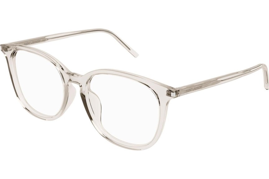 Okulary korekcyjne Saint Laurent SL724/F 003 Kocie oczy Brązowe