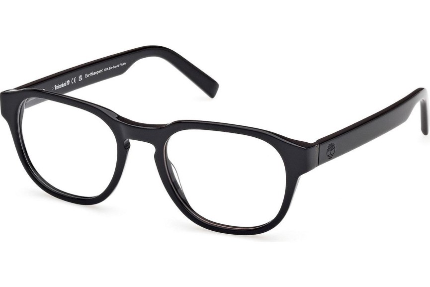 Okulary korekcyjne Timberland TB50052 001 Kwadratowe Czarne