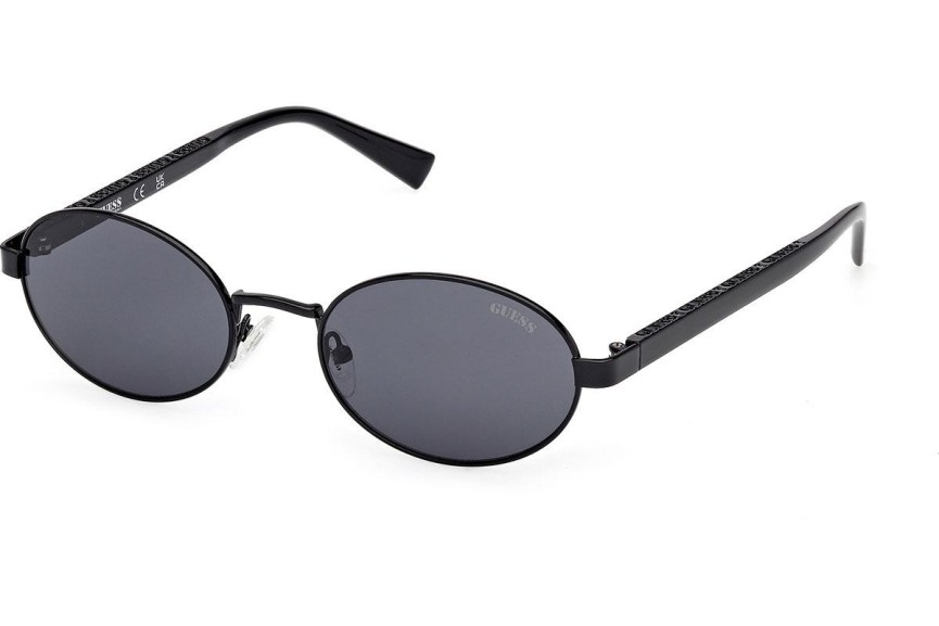 Okulary przeciwsłoneczne Guess GU00232 01A Owalne Czarne