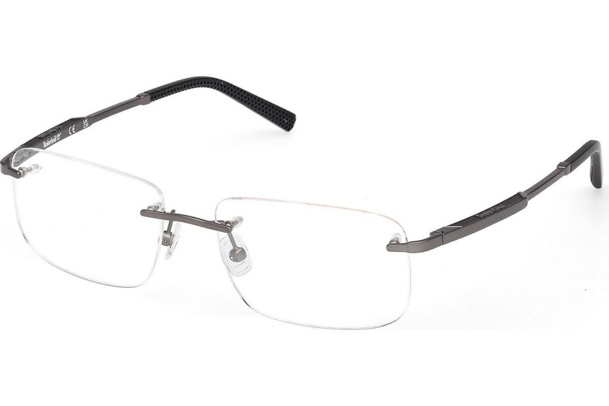 Okulary korekcyjne Timberland TB50075 007 Prostokątne Szare