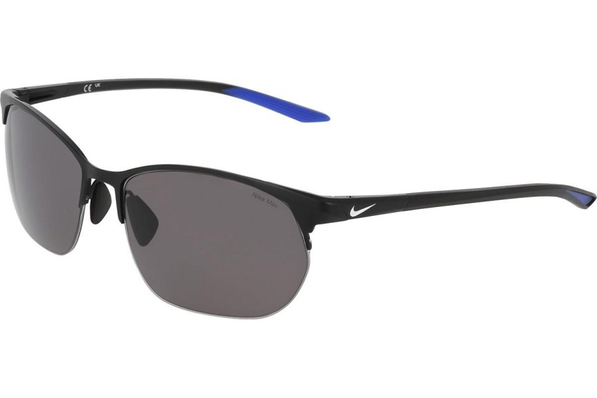Okulary przeciwsłoneczne Nike IH0911X 010 Prostokątne Czarne