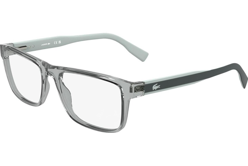 Okulary korekcyjne Lacoste L2973 035 Kwadratowe Szare