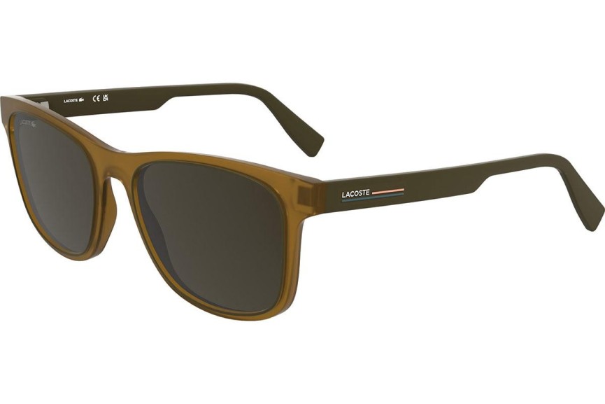 Okulary przeciwsłoneczne Lacoste L6054S 210 Kwadratowe Brązowe