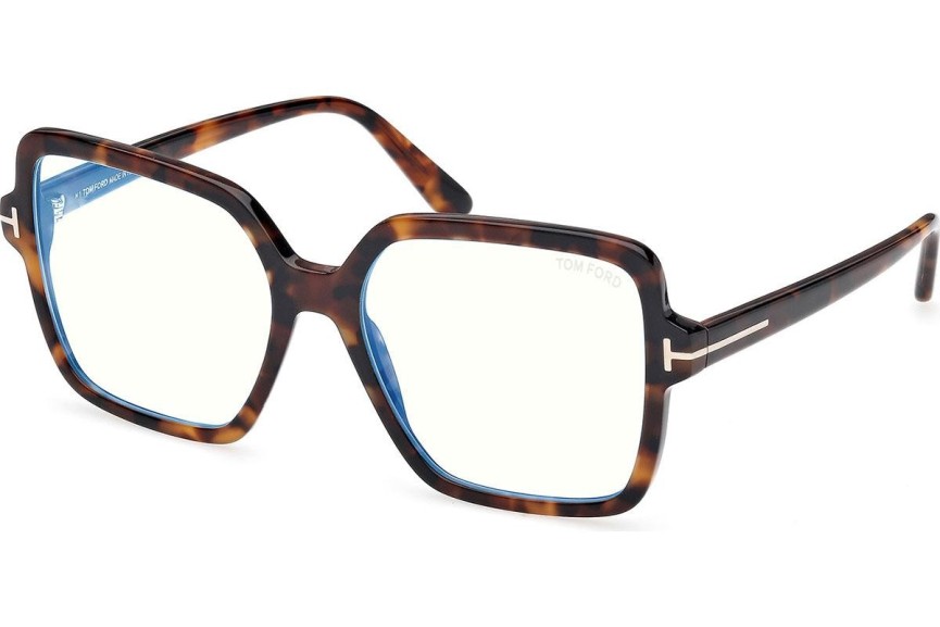 Okulary korekcyjne Tom Ford FT6063-B 052 Kwadratowe Havana