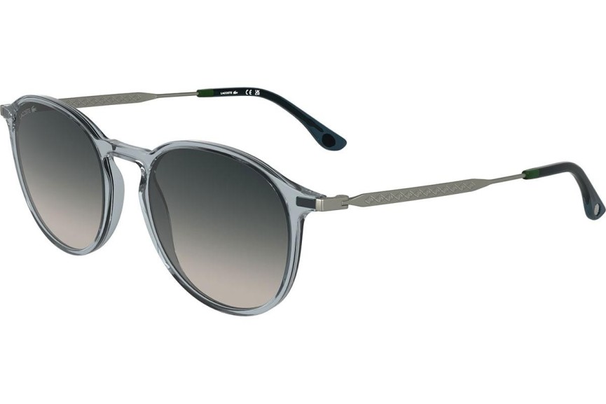 Okulary przeciwsłoneczne Lacoste L6061S 038 Okrągłe Szare