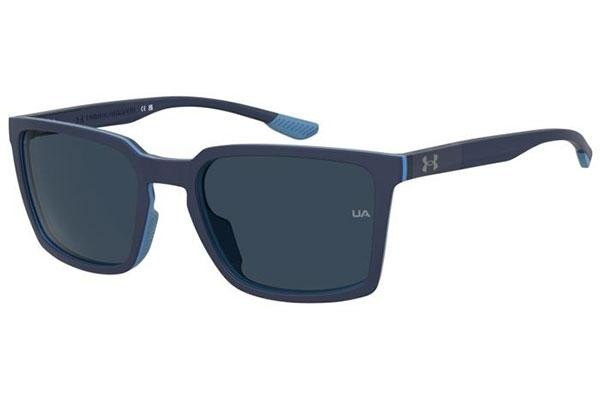 Okulary przeciwsłoneczne Under Armour UASPORTATE/F 737/KU Kwadratowe Niebieskie
