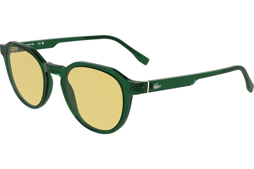 Okulary przeciwsłoneczne Lacoste L6052S 301 Okrągłe Zielone