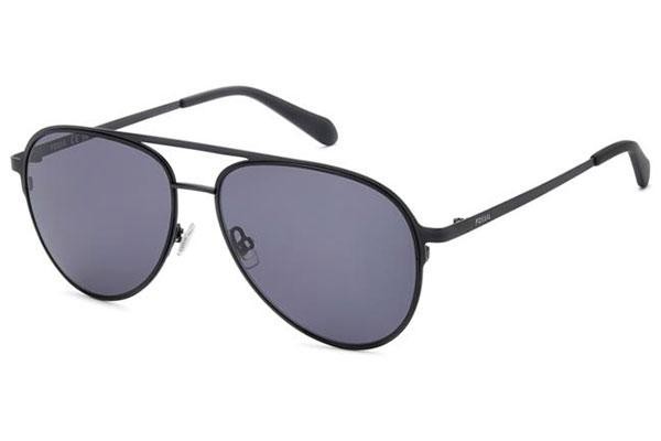 Okulary przeciwsłoneczne Fossil FOS2160/G/S 003/IR Pilotki (Aviator) Czarne