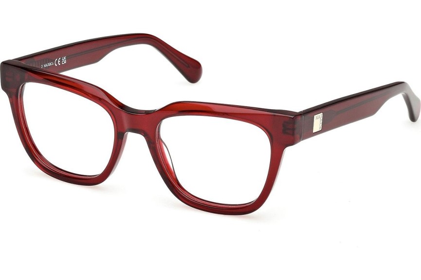Okulary korekcyjne Max&Co. MO5187 066 Kwadratowe Czerwone