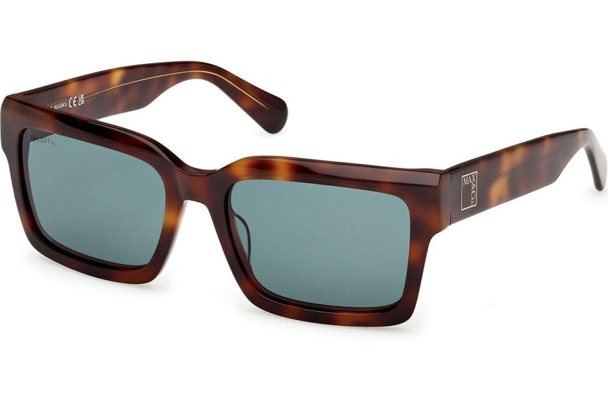 Okulary przeciwsłoneczne Max&Co. MO0132 52N Prostokątne Havana