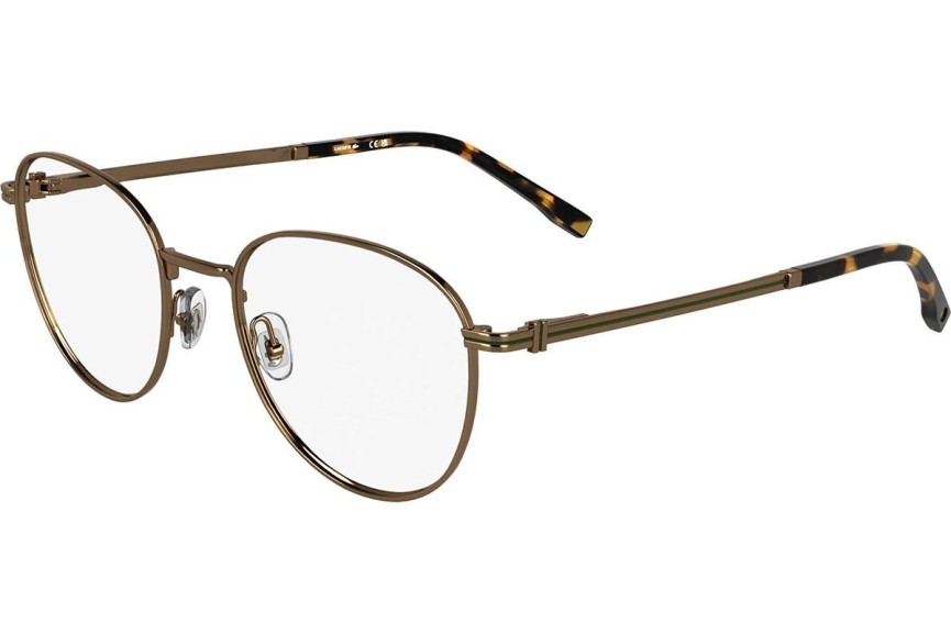 Okulary korekcyjne Lacoste L2312 750 Pilotki (Aviator) Złote