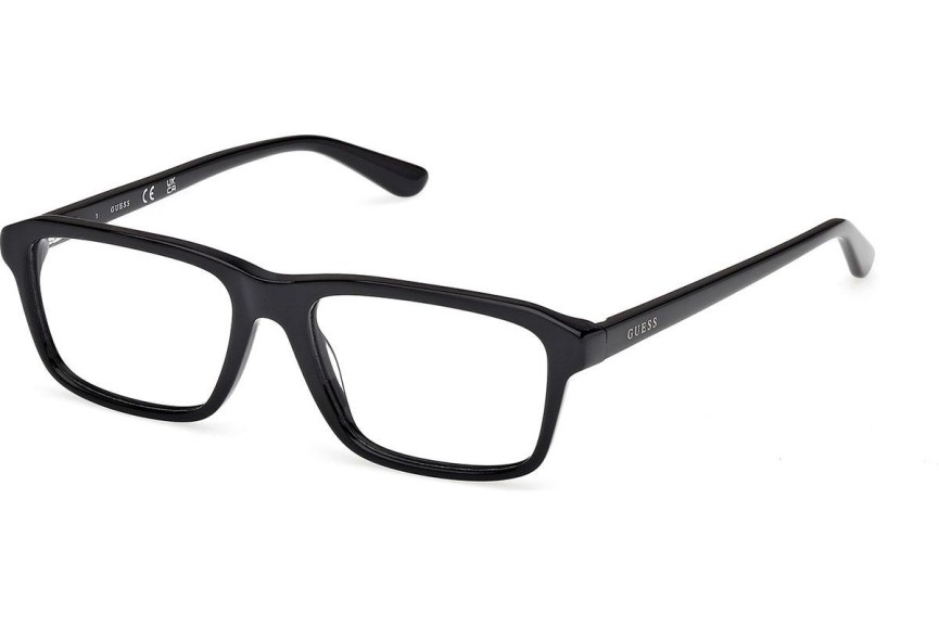 Okulary korekcyjne Guess GU50269 001 Prostokątne Czarne