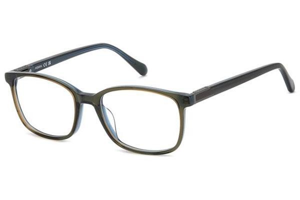 Okulary korekcyjne Fossil FOS7198 3LG Prostokątne Brązowe