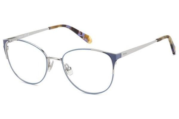 Okulary korekcyjne Fossil FOS7195/G ZI9 Kocie oczy Niebieskie