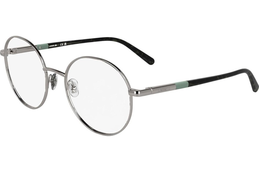 Okulary korekcyjne Lacoste L2310 033 Okrągłe Srebrne