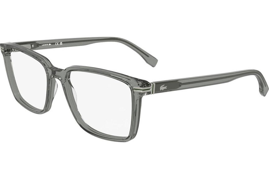 Okulary korekcyjne Lacoste L2986 035 Kwadratowe Szare