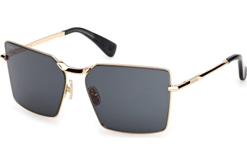 Okulary przeciwsłoneczne Max Mara Miller 3 MM0135 30N Kwadratowe Złote