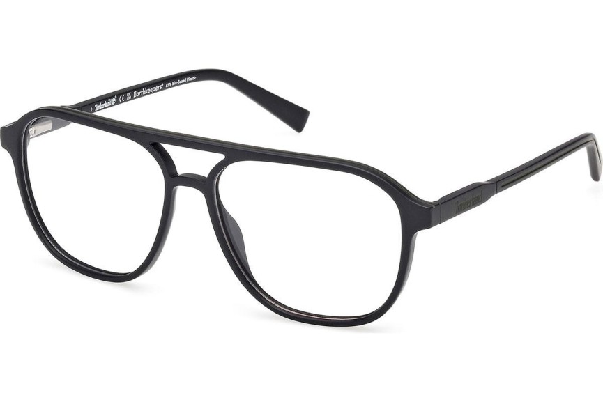 Okulary korekcyjne Timberland TB50067 002 Kwadratowe Czarne