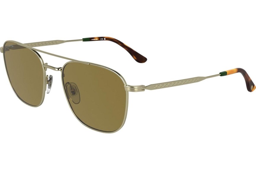 Okulary przeciwsłoneczne Lacoste L269S 710 Kwadratowe Złote