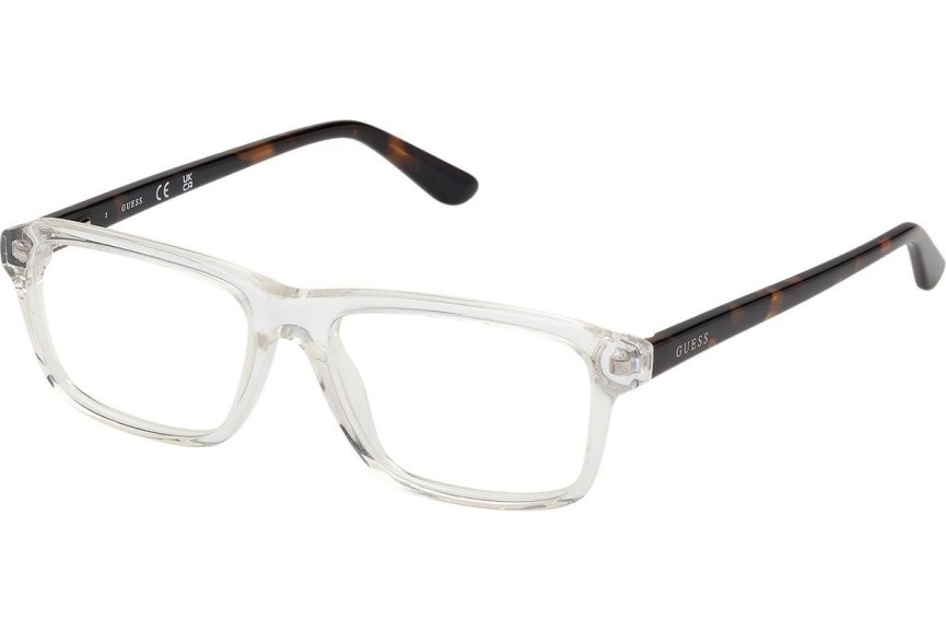Okulary korekcyjne Guess GU50269 026 Prostokątne Przezroczyste