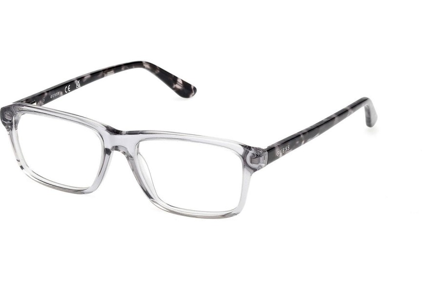 Okulary korekcyjne Guess GU50269 020 Prostokątne Szare