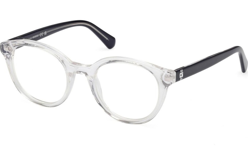 Okulary korekcyjne Guess GU50263 026 Okrągłe Przezroczyste