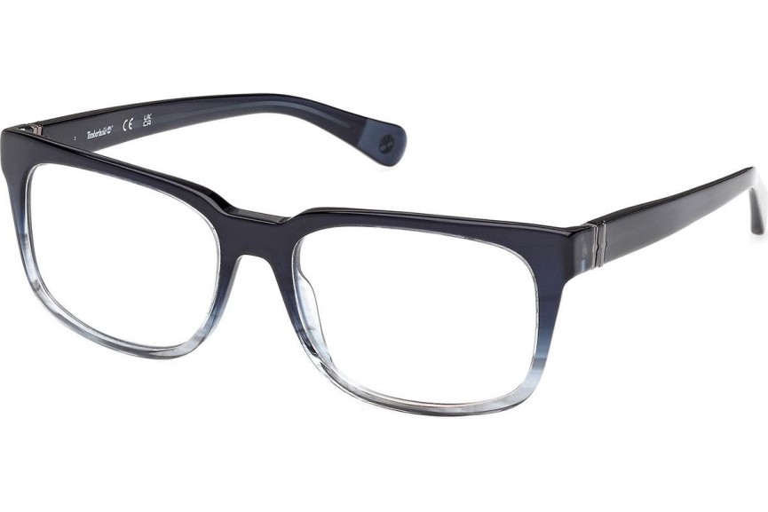 Okulary korekcyjne Timberland TB50074 090 Prostokątne Niebieskie