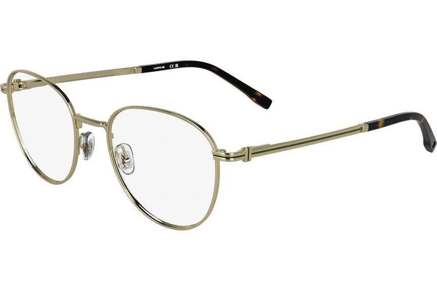 Okulary korekcyjne Lacoste L2312 714 Pilotki (Aviator) Złote