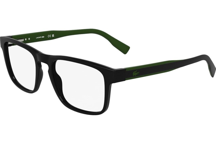Okulary korekcyjne Lacoste L2972 001 Kwadratowe Czarne