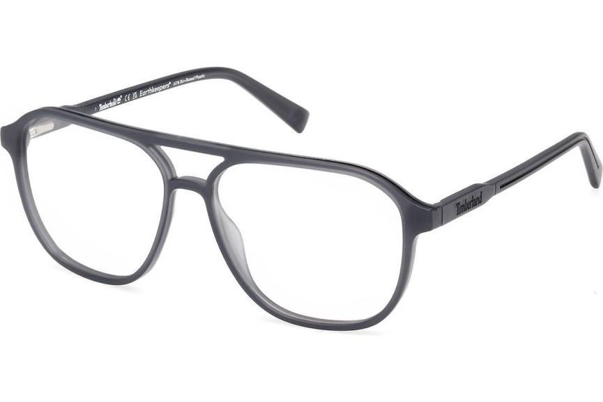 Glasses Timberland TB50067 020 Kwadratowe Szare