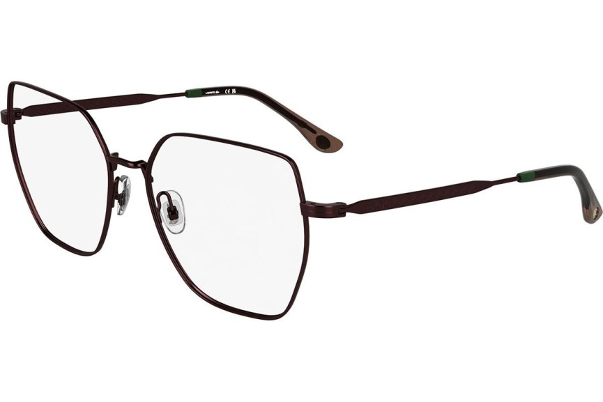 Okulary korekcyjne Lacoste L2309 601 Kocie oczy Czerwone