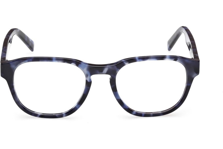 Okulary korekcyjne Timberland TB50052 056 Kwadratowe Niebieskie
