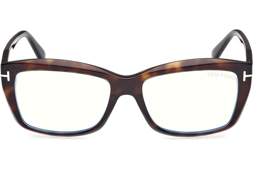 Okulary korekcyjne Tom Ford FT6065-B 052 Prostokątne Havana
