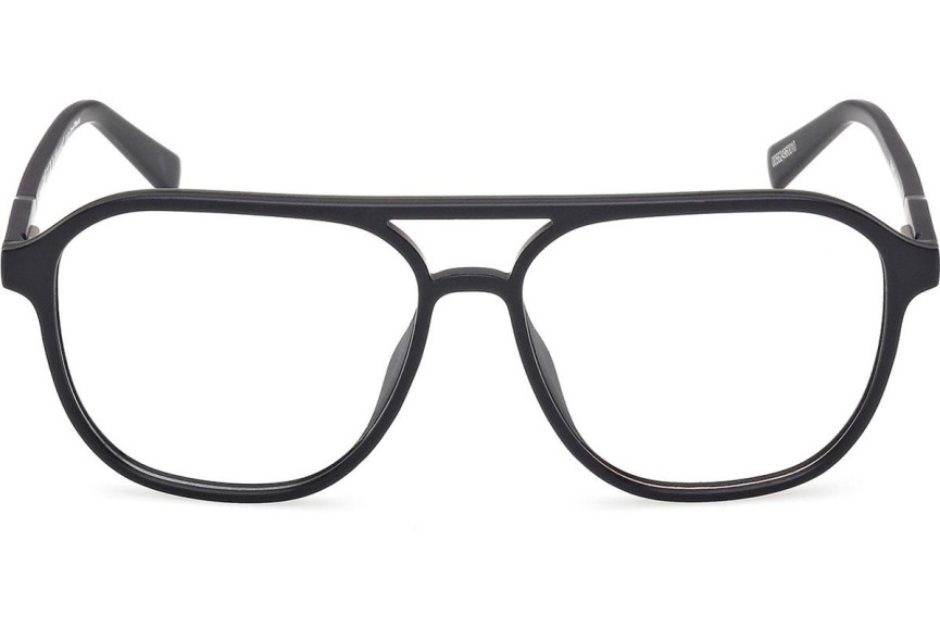 Okulary korekcyjne Timberland TB50067 002 Kwadratowe Czarne