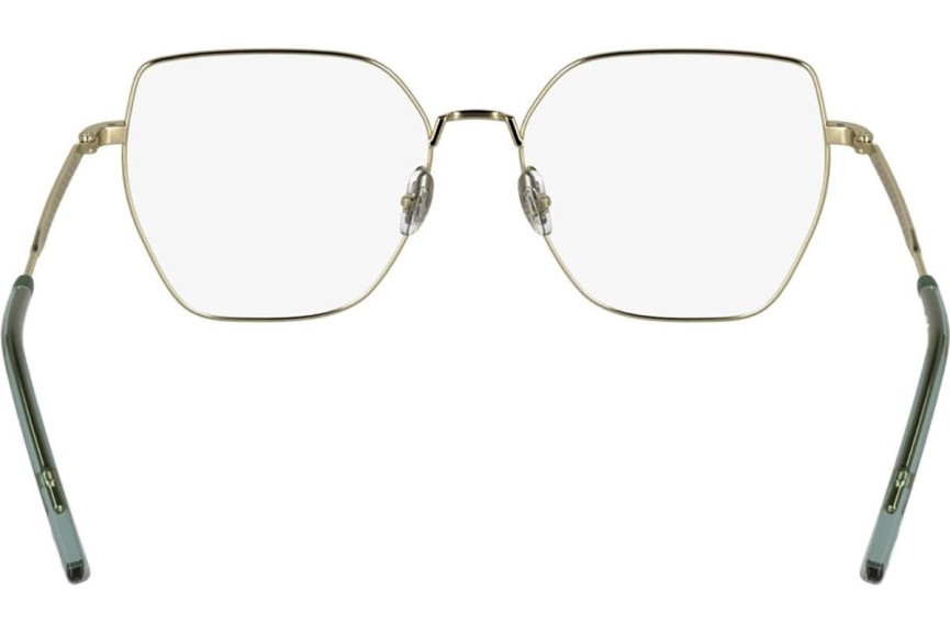 Okulary korekcyjne Lacoste L2309 713 Kocie oczy Złote