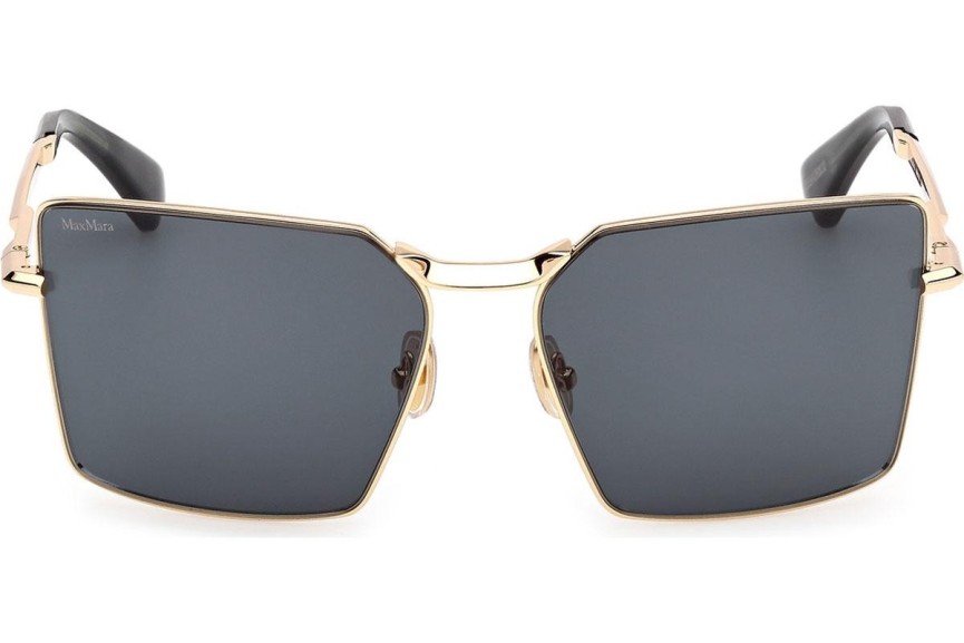 Okulary przeciwsłoneczne Max Mara Miller 3 MM0135 30N Kwadratowe Złote
