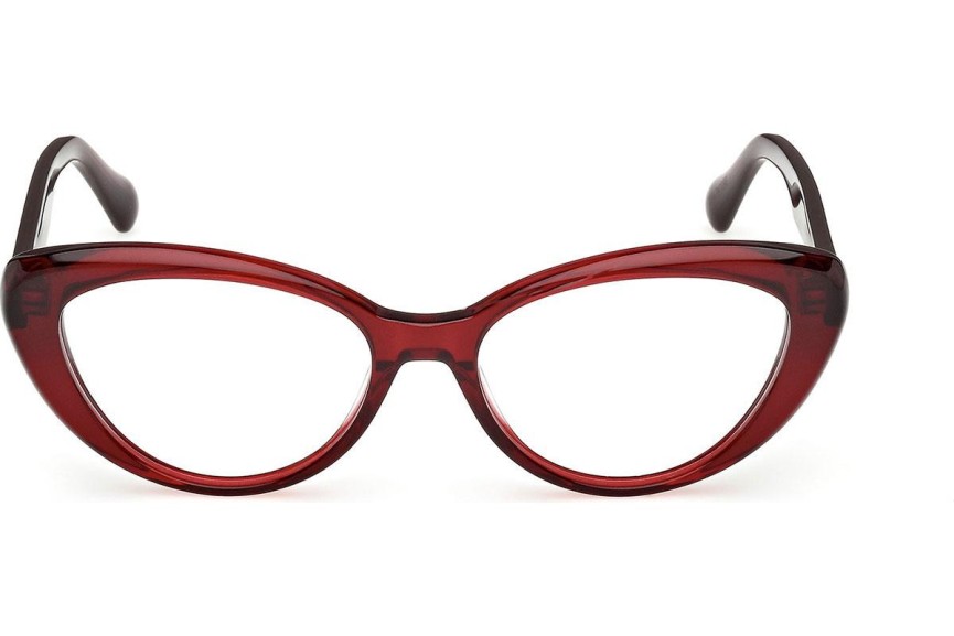 Okulary korekcyjne Max&Co. MO5188 066 Kocie oczy Czerwone