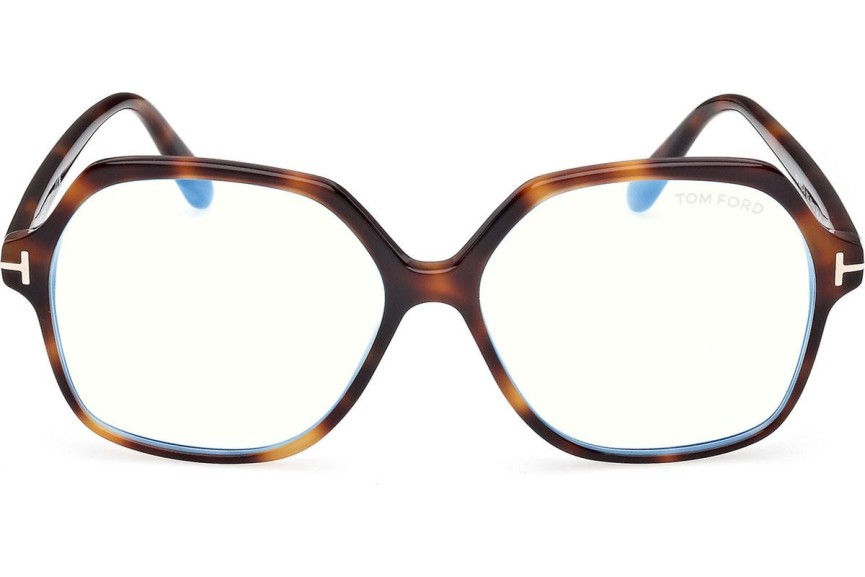 Okulary korekcyjne Tom Ford FT6062-B 053 Kwadratowe Havana
