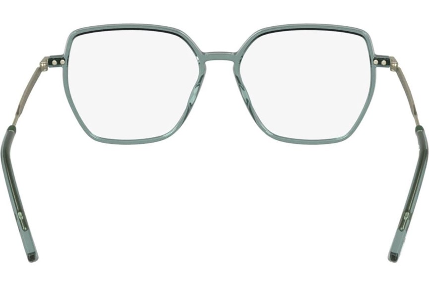 Okulary korekcyjne Lacoste L2981 400 Kocie oczy Niebieskie