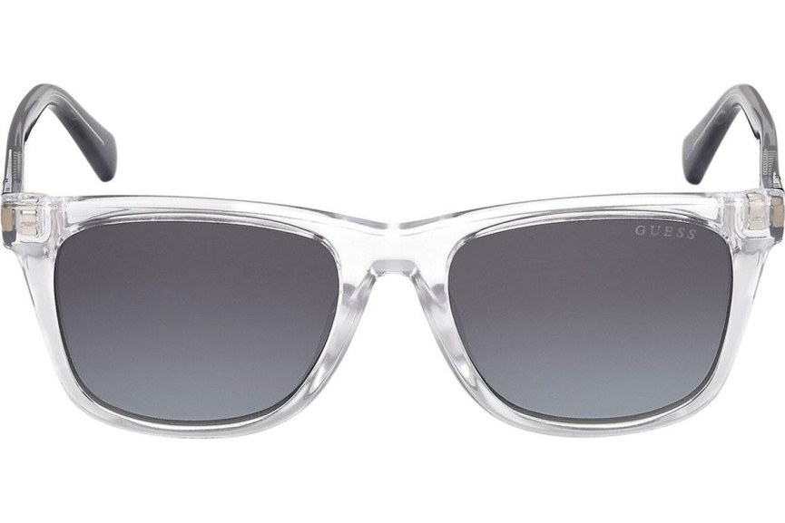 Okulary przeciwsłoneczne Guess GU00227 26B Kwadratowe Przezroczyste