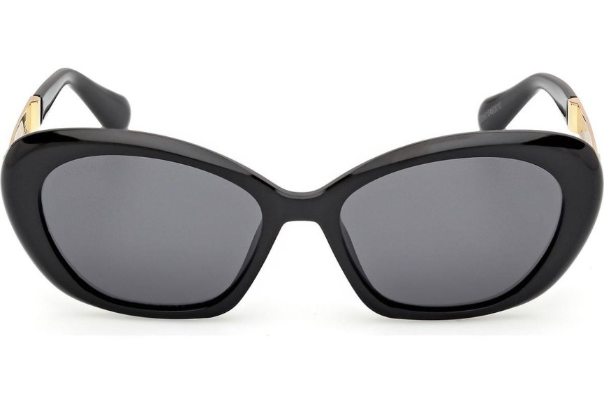 Okulary przeciwsłoneczne Max&Co. MO0133 01A Owalne Czarne