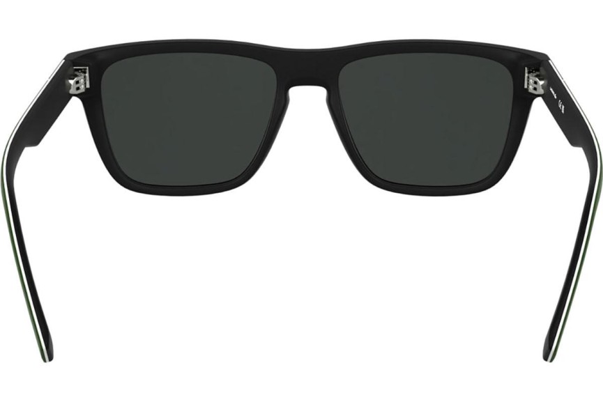 Okulary przeciwsłoneczne Lacoste L6058S 002 Kwadratowe Czarne