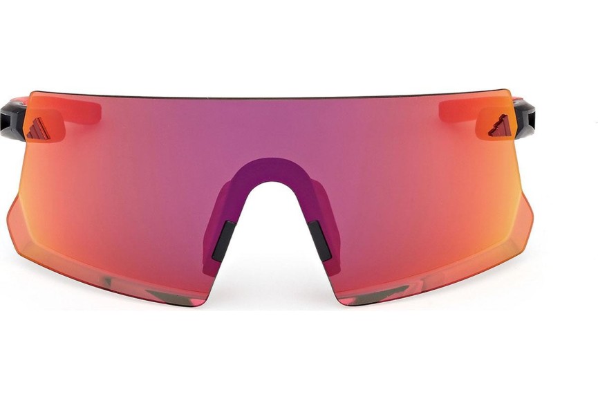 Okulary przeciwsłoneczne Adidas Sport Dunamis S SP0113 02L Pojedyncze | Shield Czarne