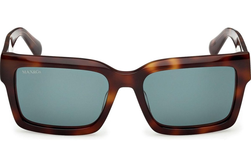 Okulary przeciwsłoneczne Max&Co. MO0132 52N Prostokątne Havana